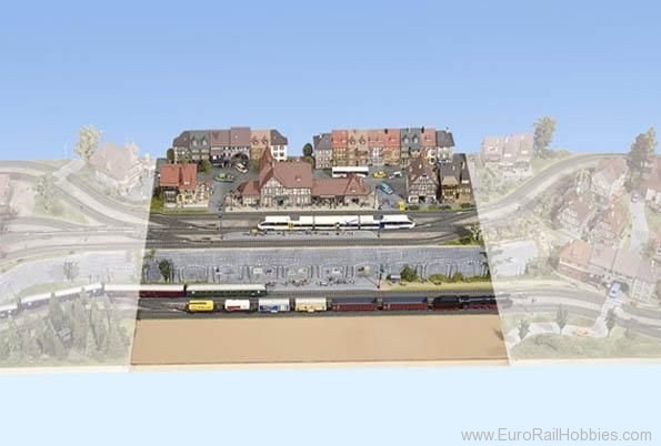 Noch 80330 Heidelberg Station Module, 120 x 80 x 16 cm