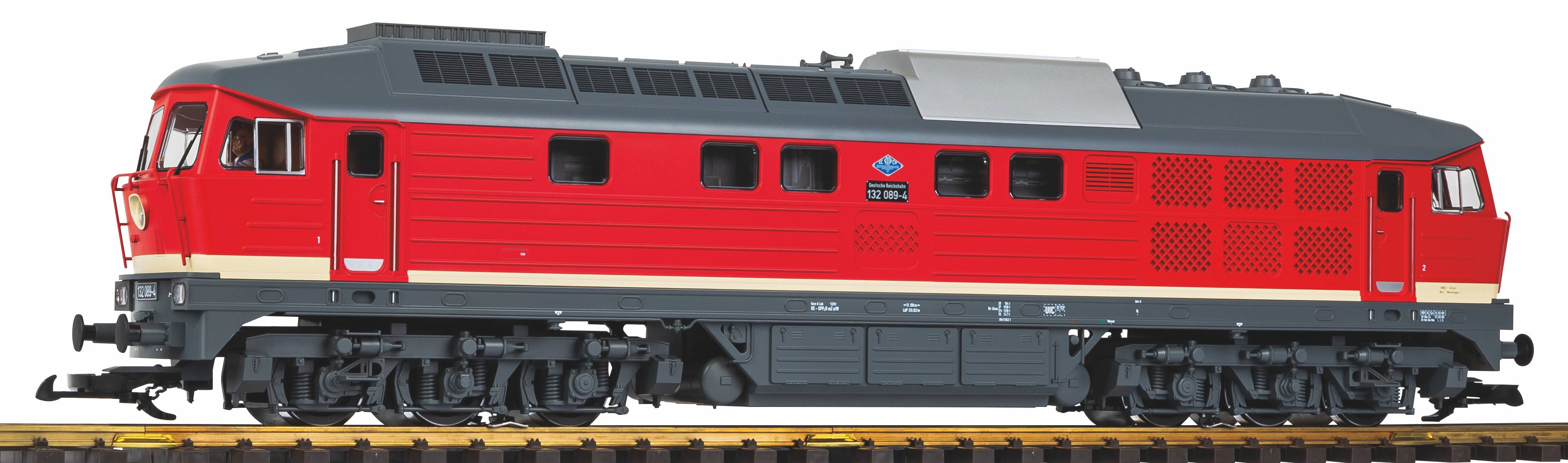 Piko 37583 G G Sound Diesel Locomotive BR 132 DR