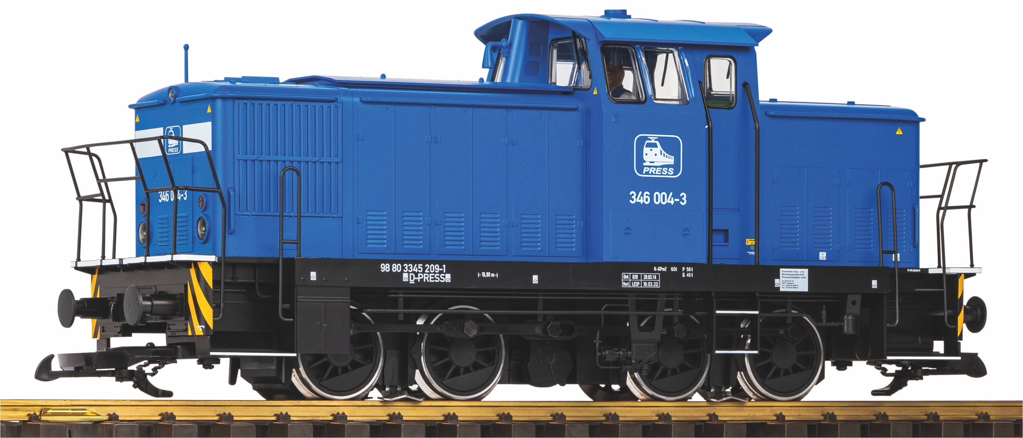 Piko 37593 G G Sound Diesel Locomotive BR 346 Pressnitztalbahn