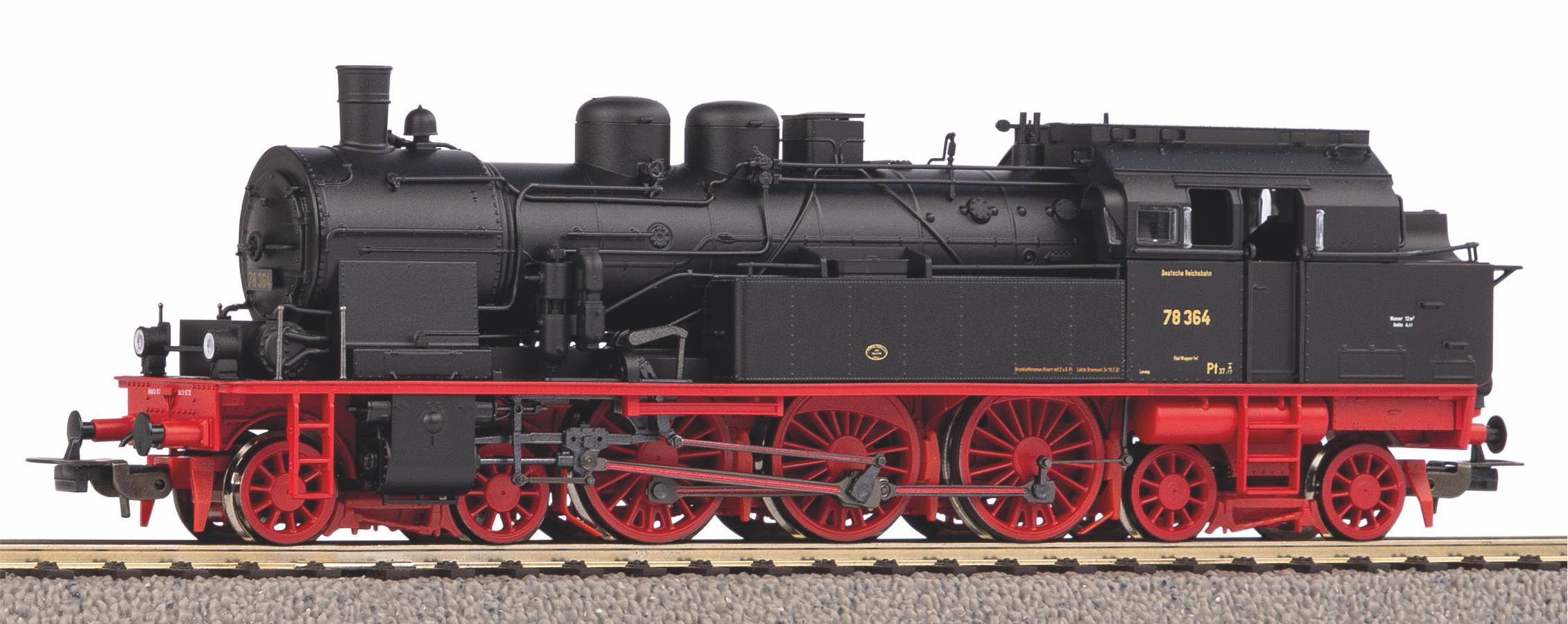 Piko 50615 HO steam Locomotive BR 78 DRG II (Digital