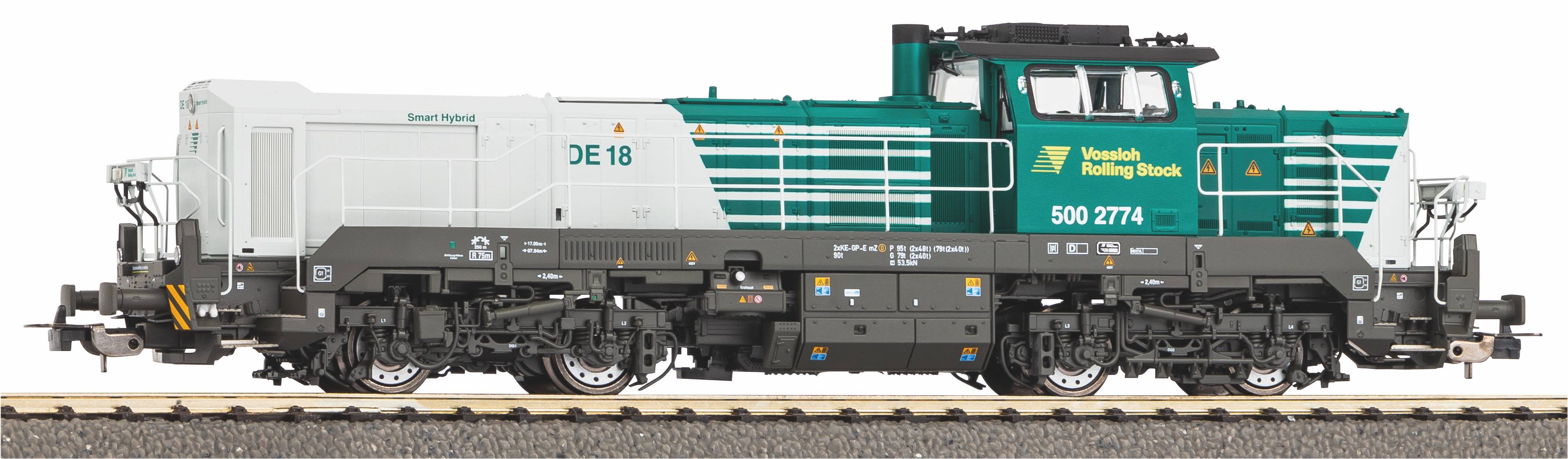 Piko 52360 HO Diesel locomotive DE18 Vossloh Rolling