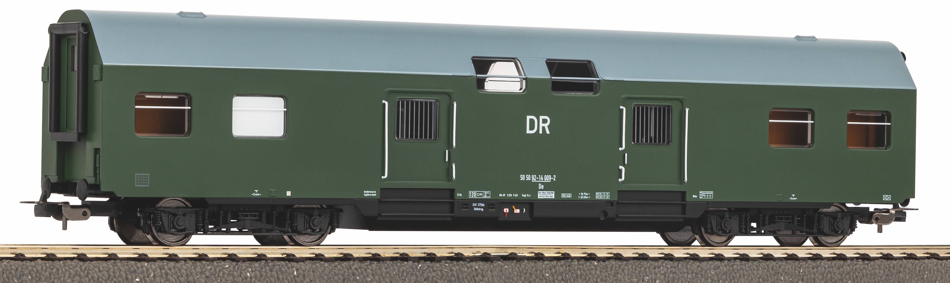 【piko】S Piko 53182 HO Double-decker baggage car De DR IV