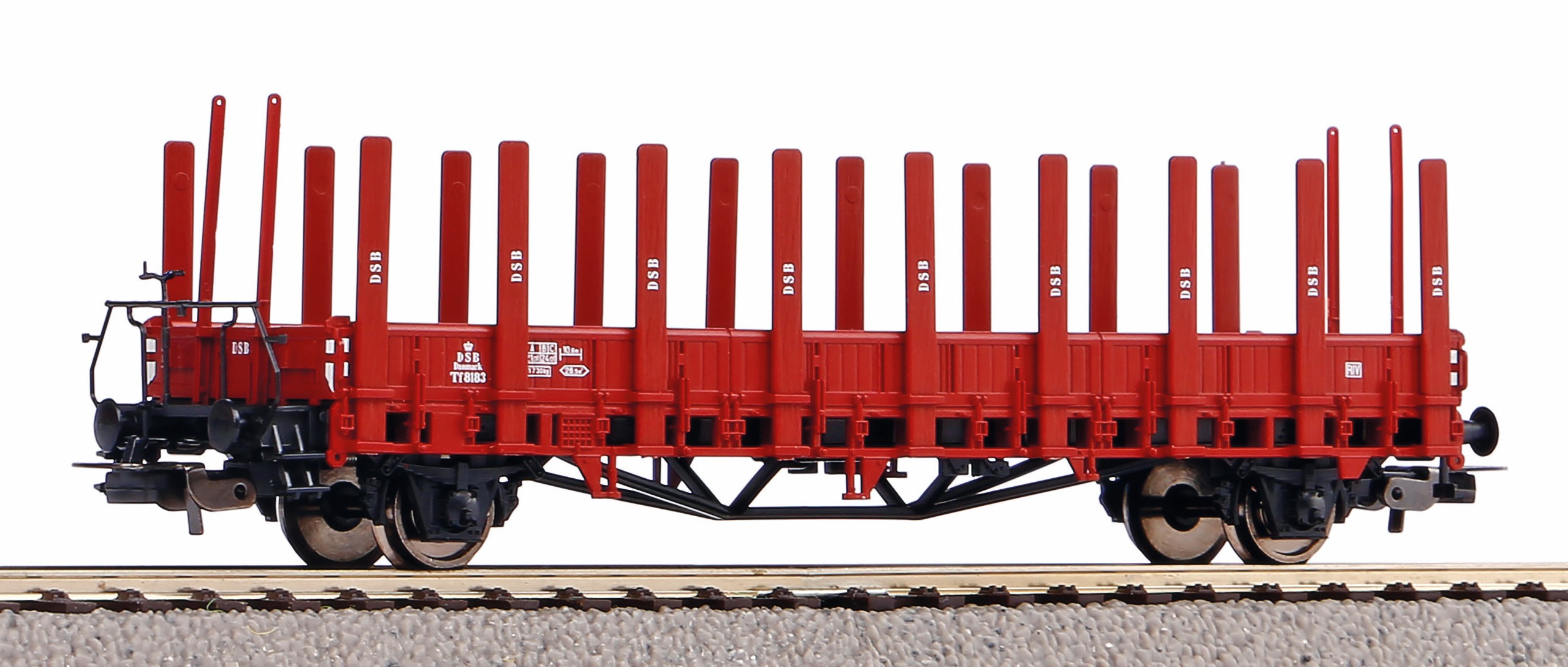 Piko 54459 HO Stake Wagon ex Ulm DSB III (Piko Classic