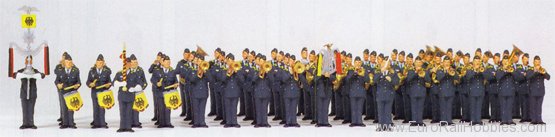 Preiser 13256 61 - German Musical Band Luftwaffe - German F