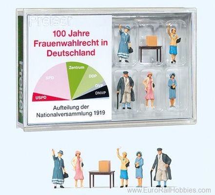 Preiser 13402 100 years of women''s suffrage in Germany