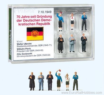 Preiser 13403 70 Years founding of the German Democratic Re