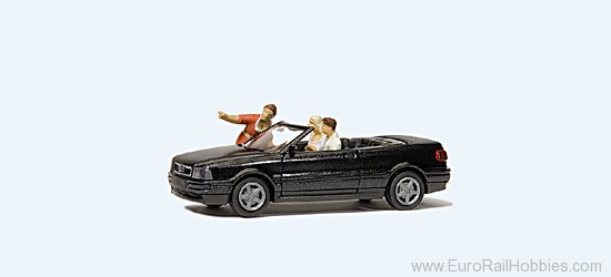 Preiser 33257 Audi convertible. Keep straight ahead!