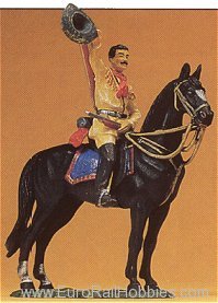 Preiser 54963 Wild west on blk horse 
