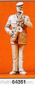 Preiser 64361 Musician w/Tenor Saxophone - 1/35 Scale