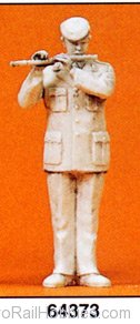 Preiser 64373 Male Musician w/Flute - 1/35 Scale