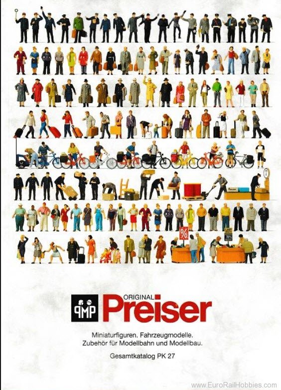 Preiser 93059 Preiser 2017 Catalog (PK27)