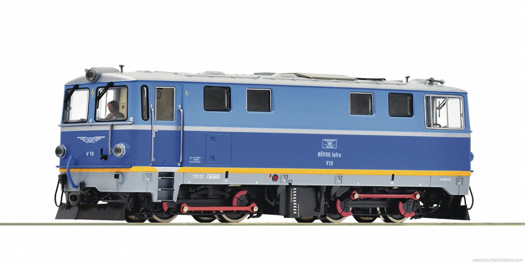 Roco 33318 NÃ¶vog Diesel locomotive V 15 (Leosoundlab 