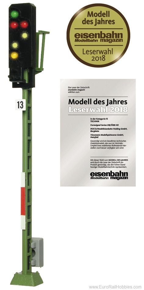 Roco 40603 H0 Colour light departure signal, DB 