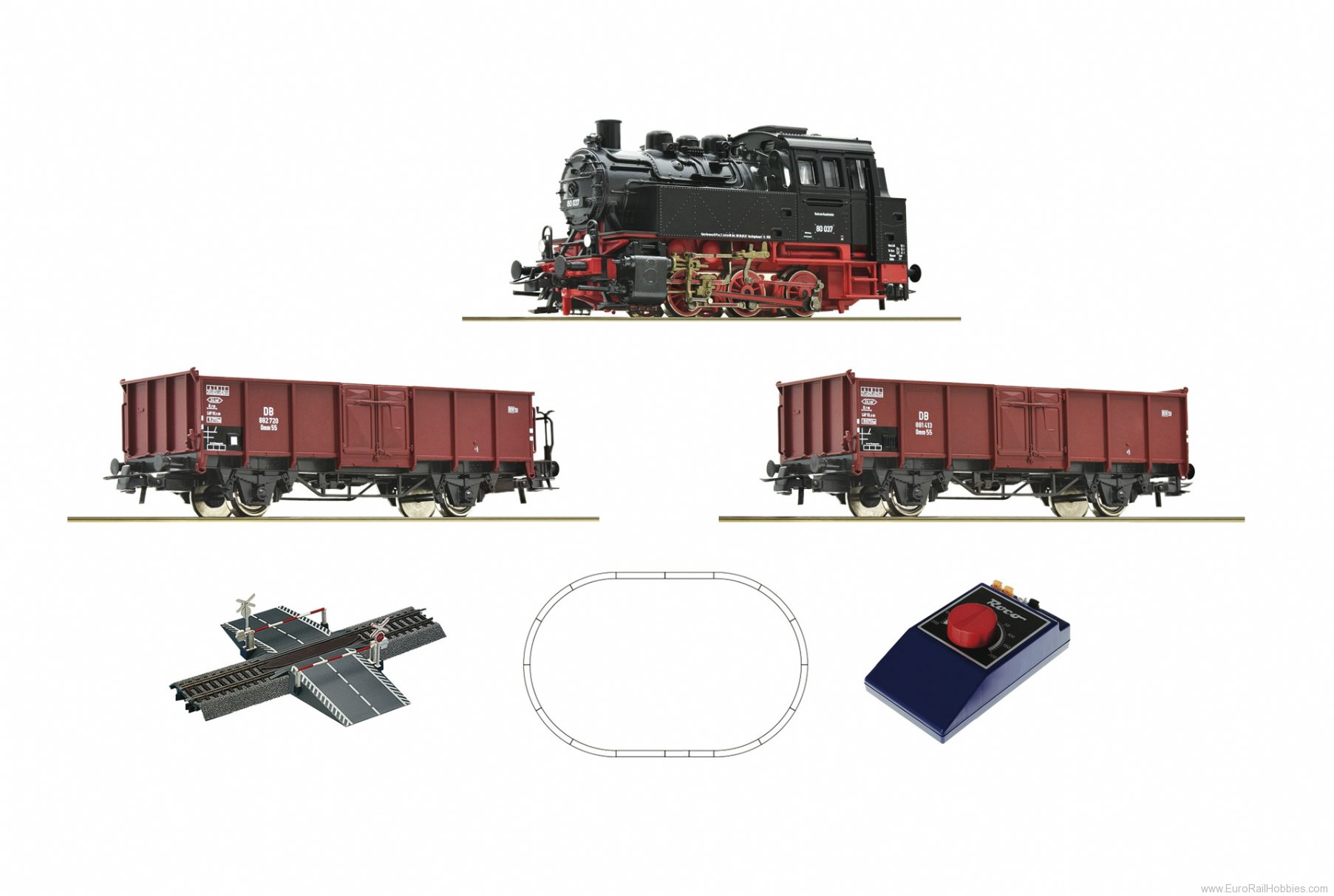 Roco 51160 DB Analogue start set: Steam locomotive class