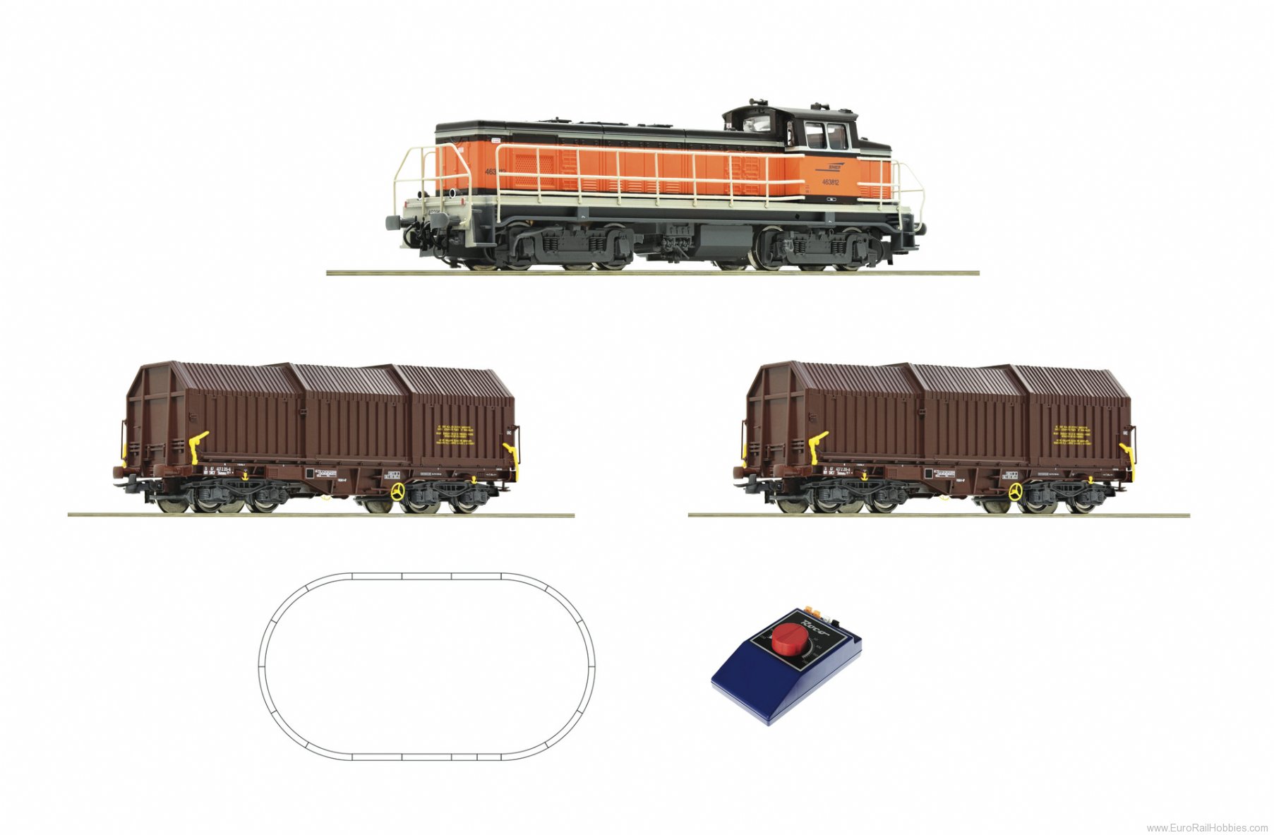 Roco 51335 SNCF Analogue start set: Diesel lovomotive BB