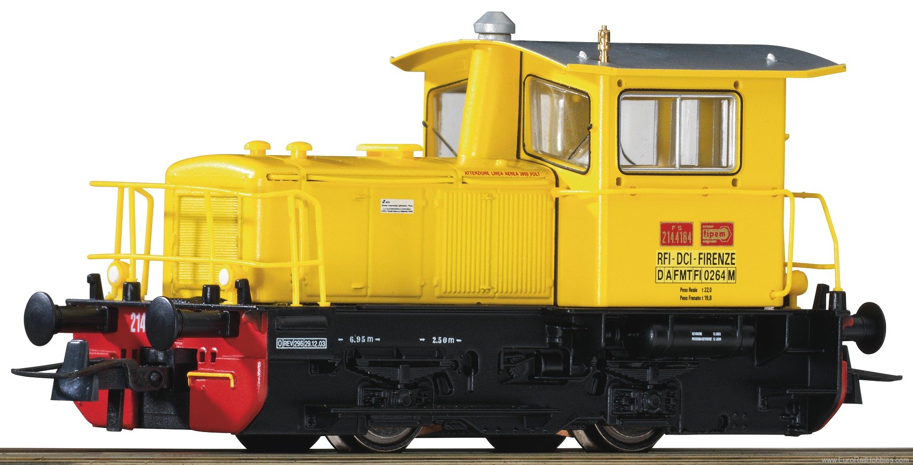 Roco 52650 HO Diesel locomotive D.214, FS