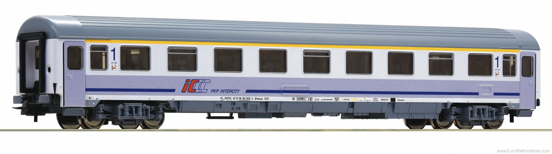 Roco 54172 PKP IC 1st class EC Express Train Coach