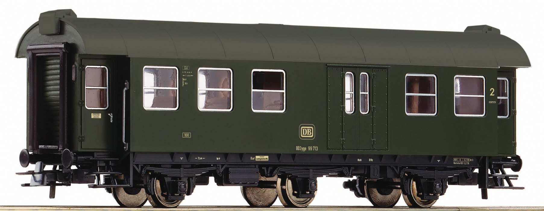 Roco 54293 2nd class passenger car with luggage compartm