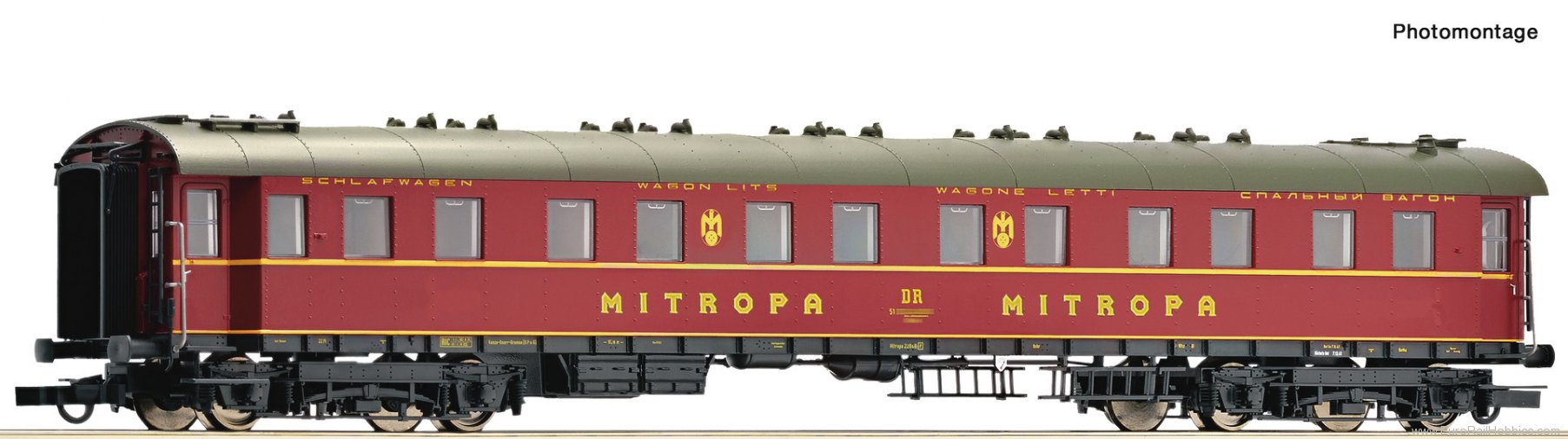 Roco 6200204 Roco DR Sleeper 'Mitropa' Coach