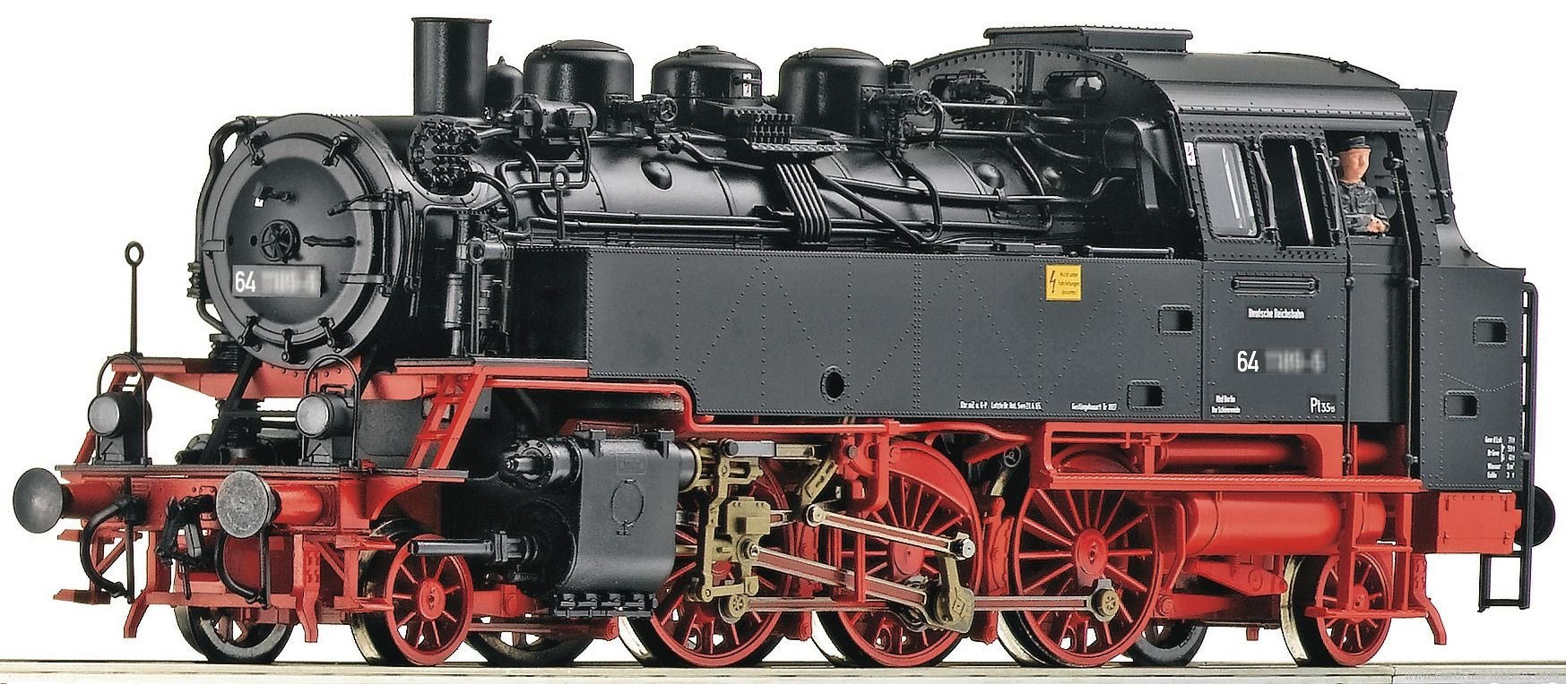 Roco 62199 HO Steam Locomotive BR 64 DR
