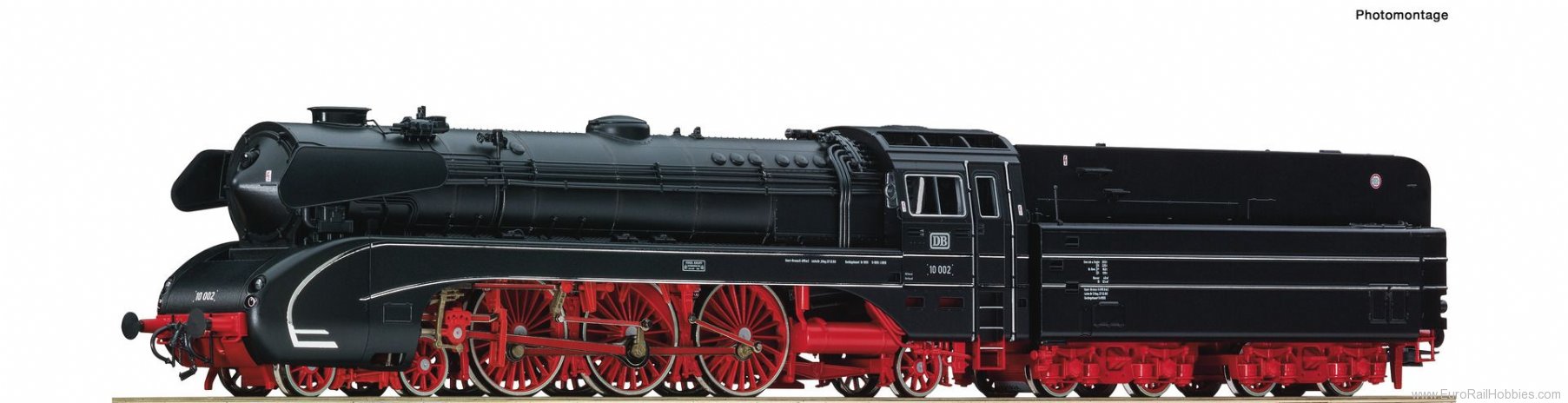 Roco 70190 DB Steam locomotive 10 002,