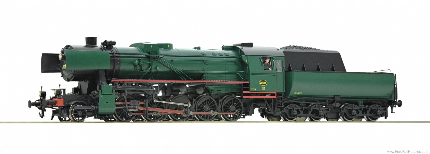 Roco 70272 PFT-TSP Steam locomotive 26.101 (DCC w/Sound)