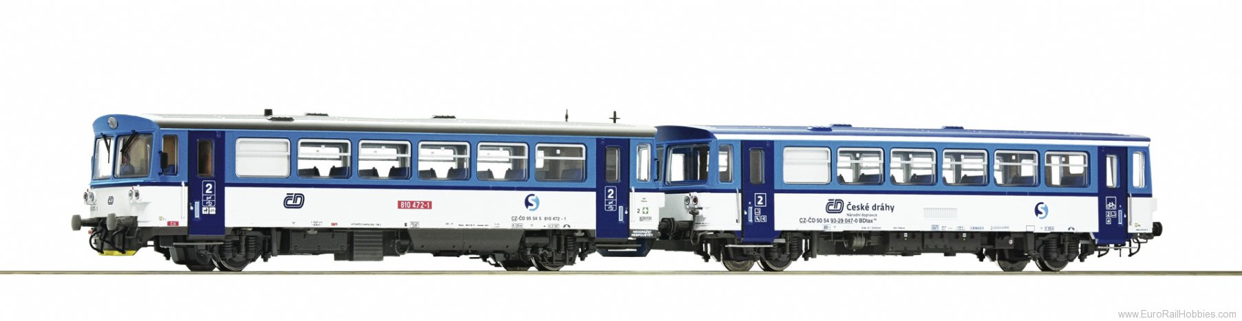 Roco 70378 Diesel railcar 810 472-1, CD 