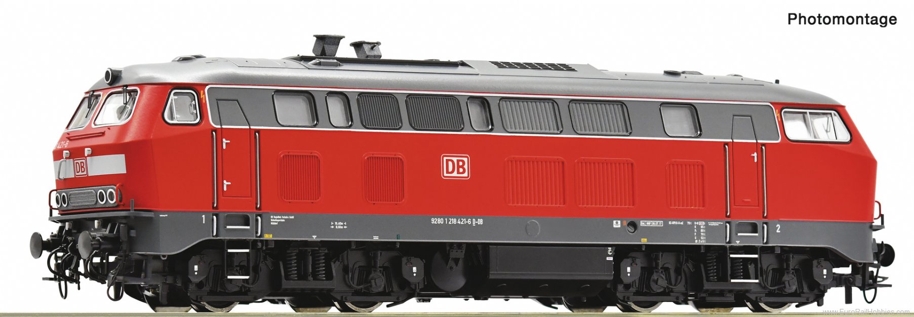 Roco 70767 DB AG Diesel locomotive 218 433-1,