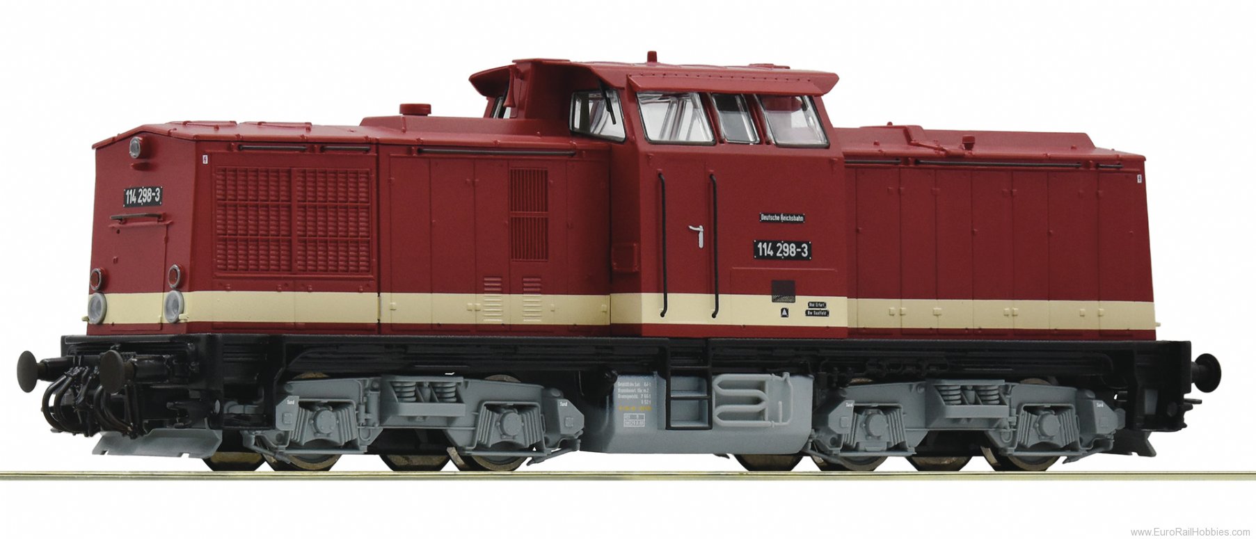 Roco 70811 Diesel locomotive 114 298-3, DR 