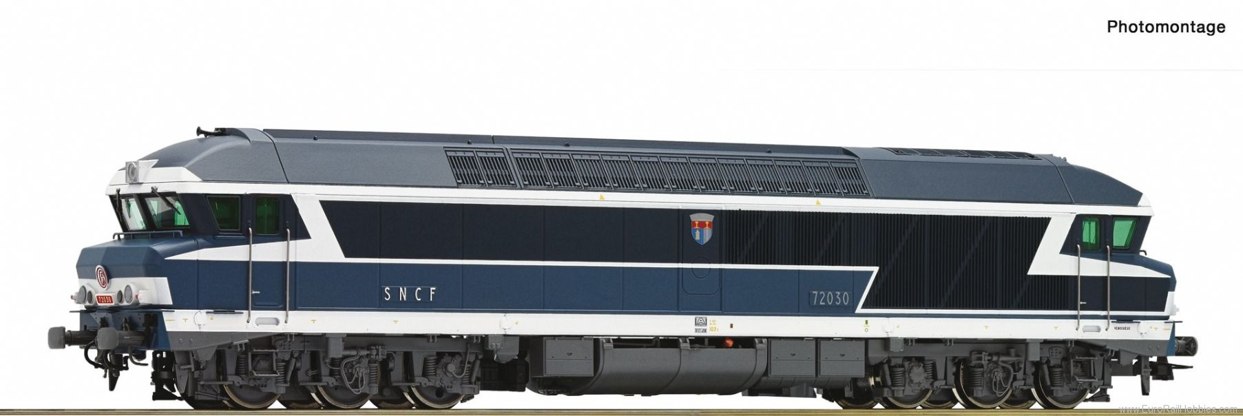 Roco 71010 SNCF Diesel locomotive CC 72030,
