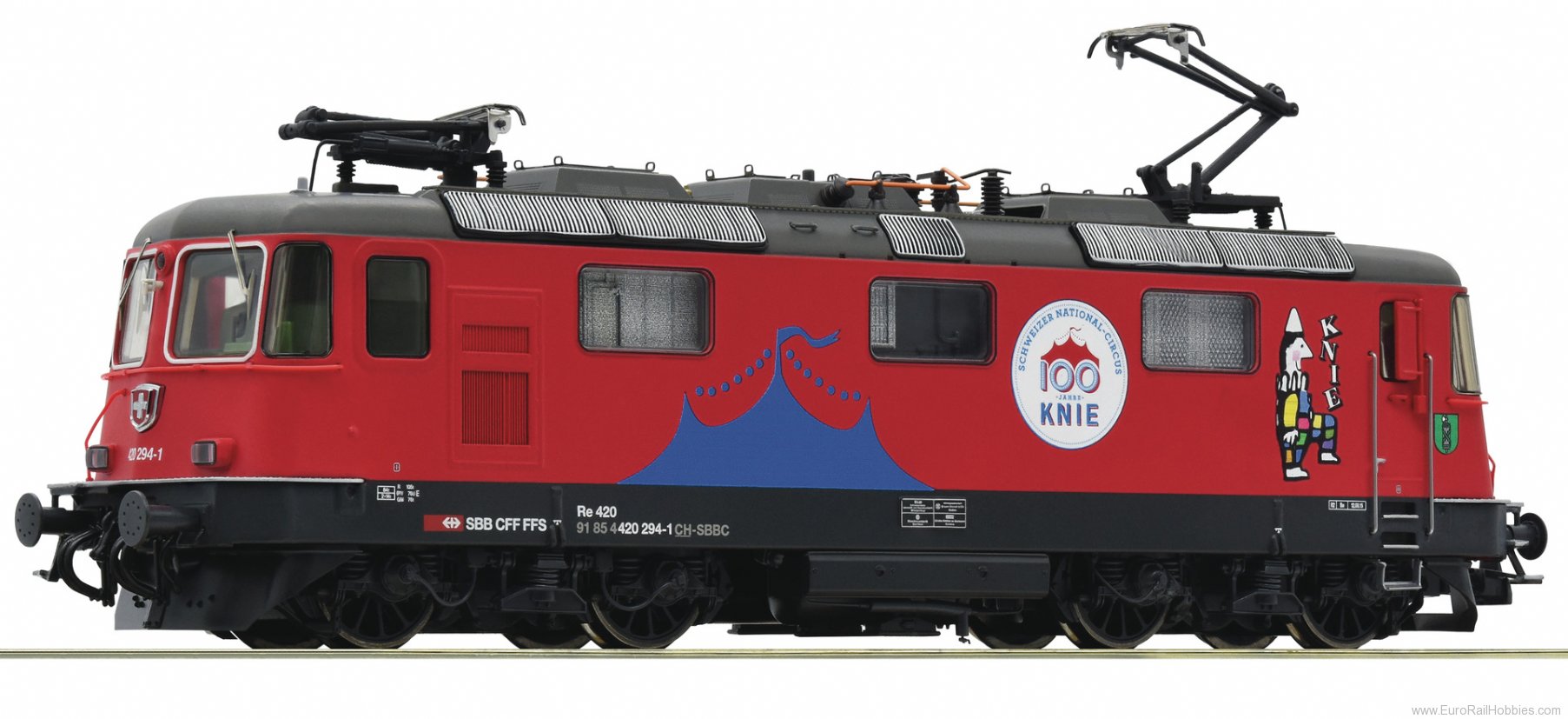Roco 71401 Electric Locomotive 420   294-1 'Circus Knie'