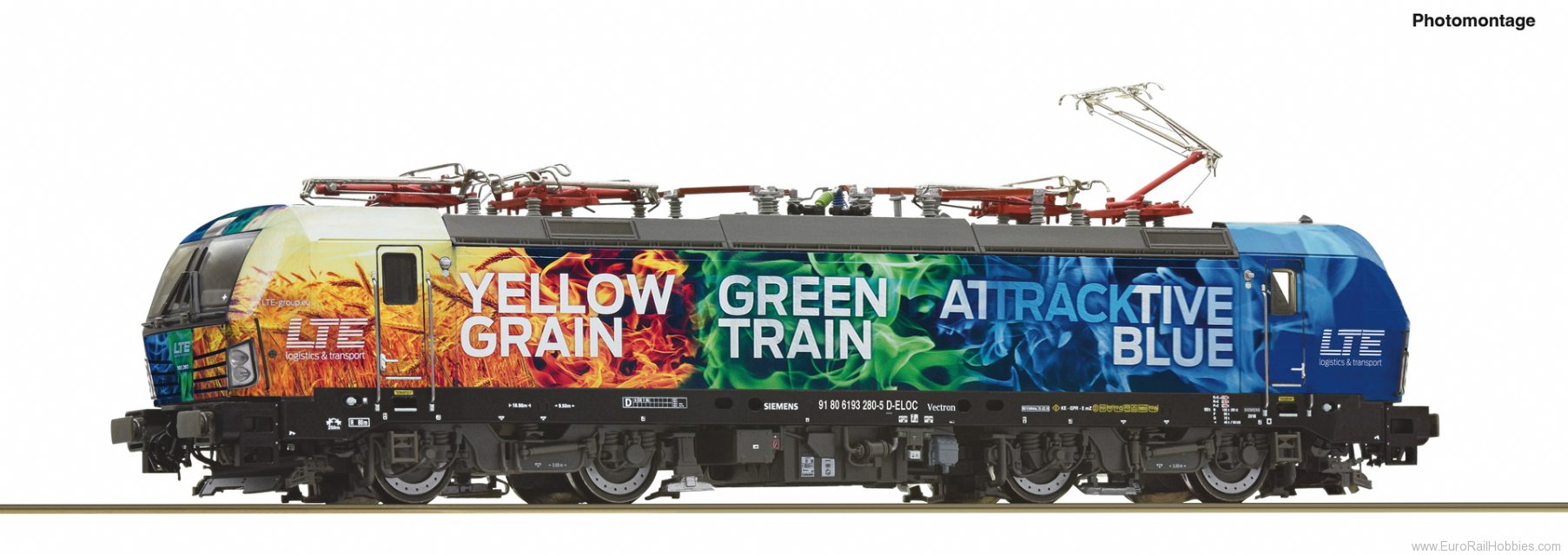 Roco 71924 Electric locomotive 193 280-5, LTE (DC Analog