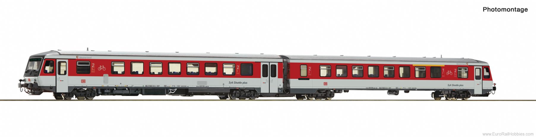 Roco 72071 Diesel railcar 628 509-1, DB AG (DCC w/Sound)