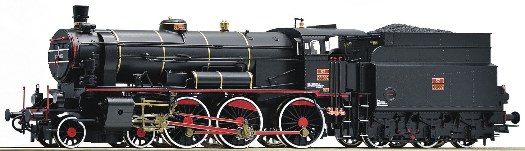 Roco 72119 Museum steam locomotive 03 002 of the SZ (Dig
