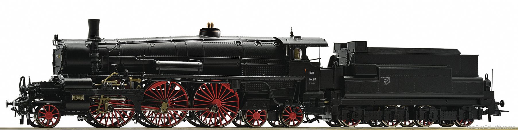 Roco 72257 HO Steam locomotive 16.08, OBB (DCC w/Sound)