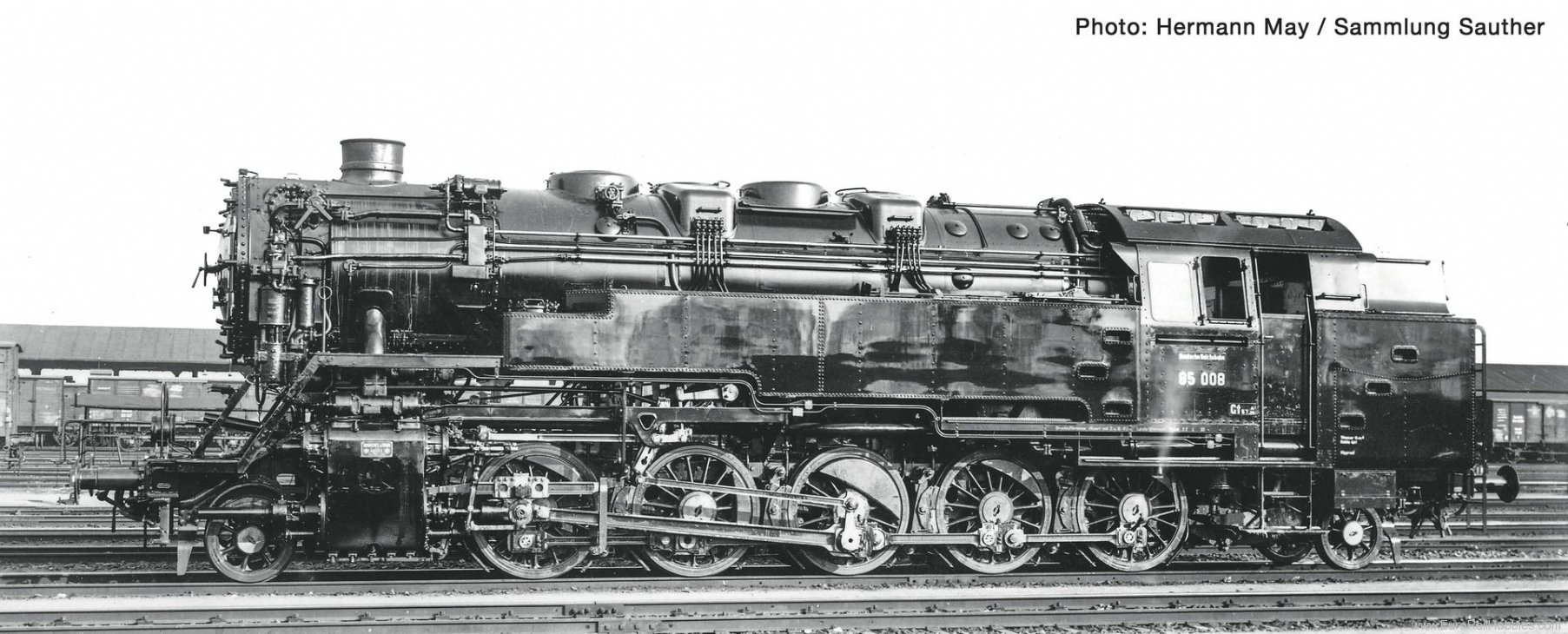 Roco 72262 HO DRG 85 008 Steam Locomotive (Digital