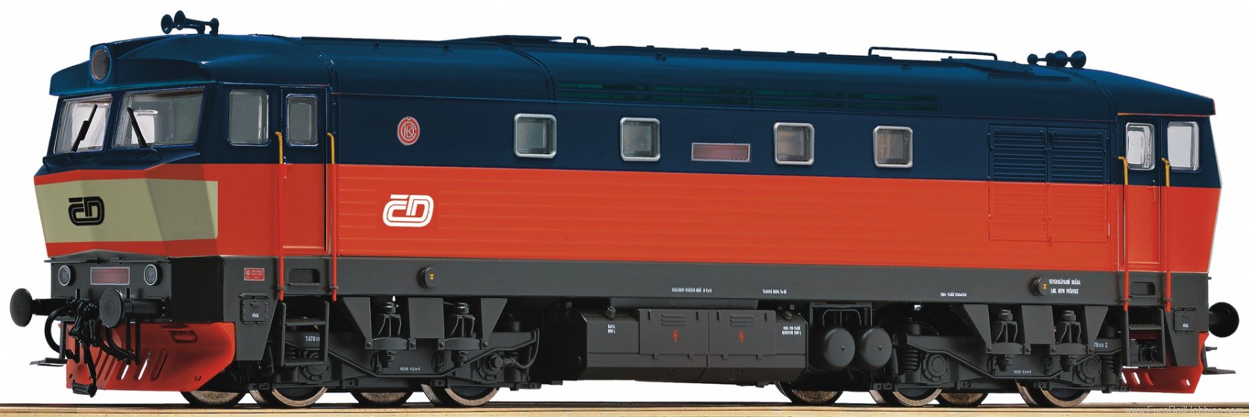 Roco 72944 HO Diesel locomotive 749.121, CD
