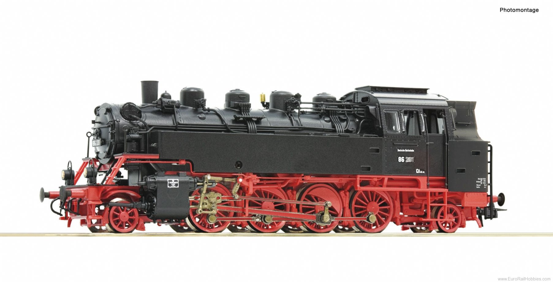 Roco 73028 DR Steam locomotive 86 270 