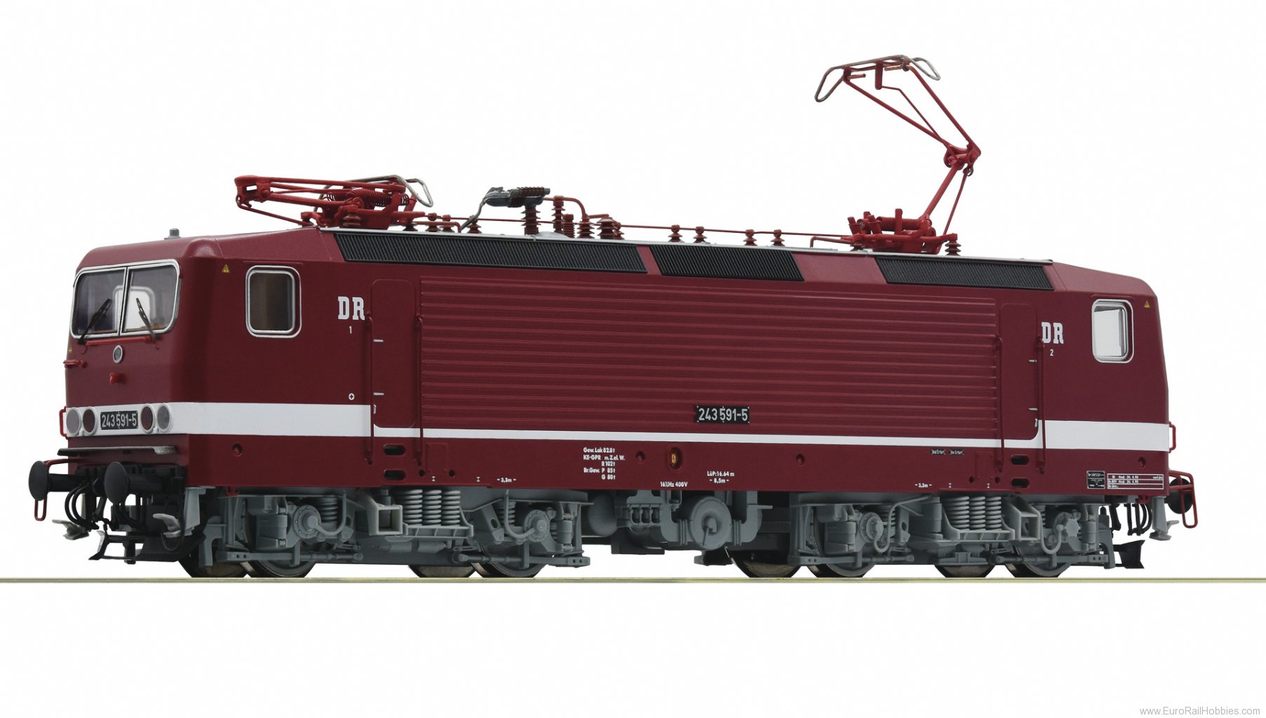 Roco 73062 DR 243 591-5 Electric Locomotive 