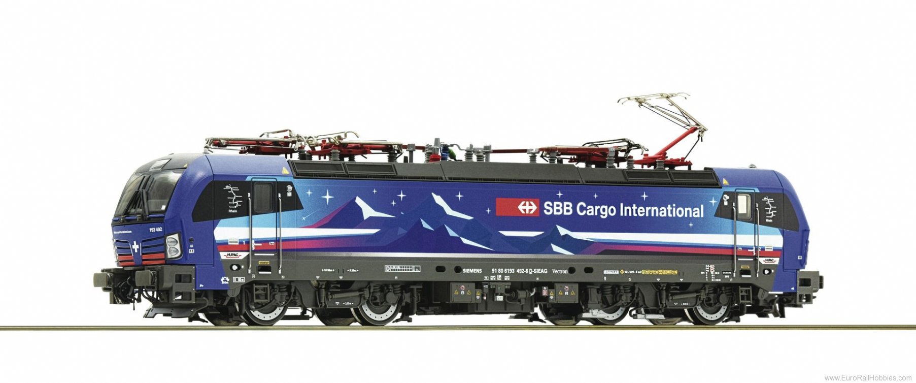 Roco Ho Electric Locomotive Class 193 Hupac Sbb