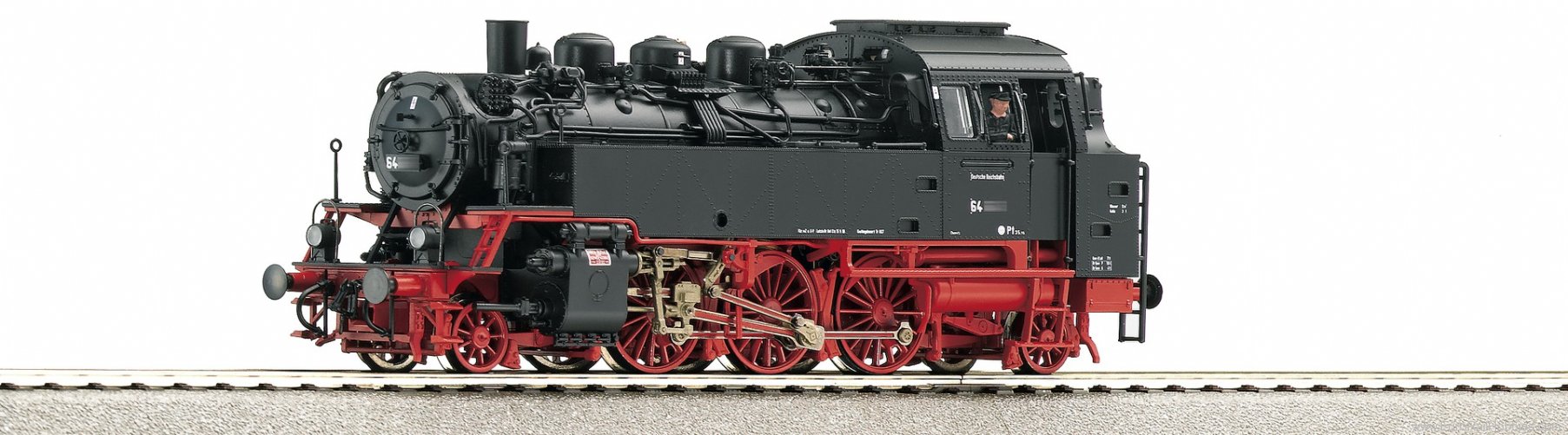 Roco 73200 HO DRB 64 511 Steam Locomotive