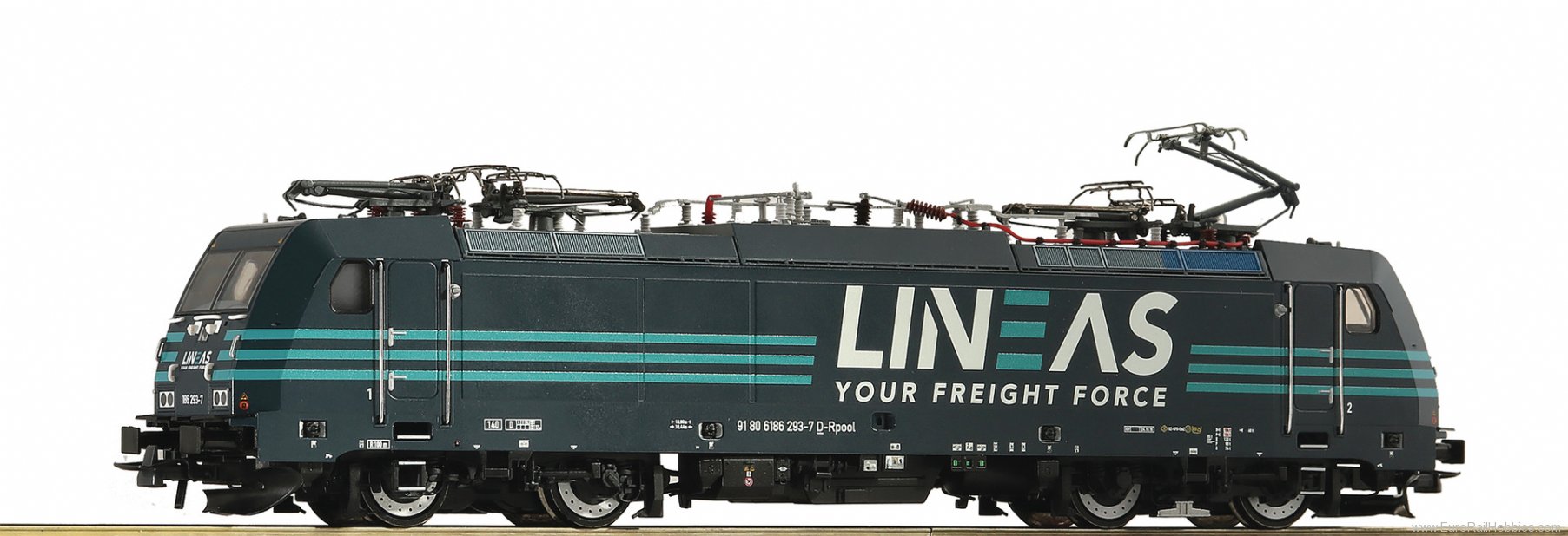 Roco 73214 Lineas class 186 Electric Locomotive