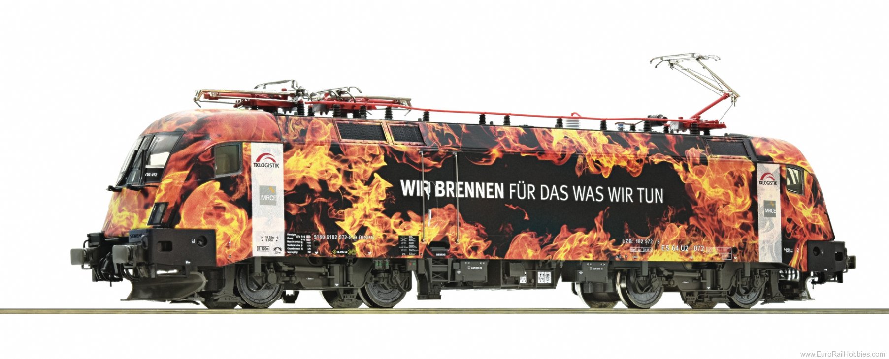 Roco 73229 TX-Logistik Electric locomotive 182 572-8 (DC