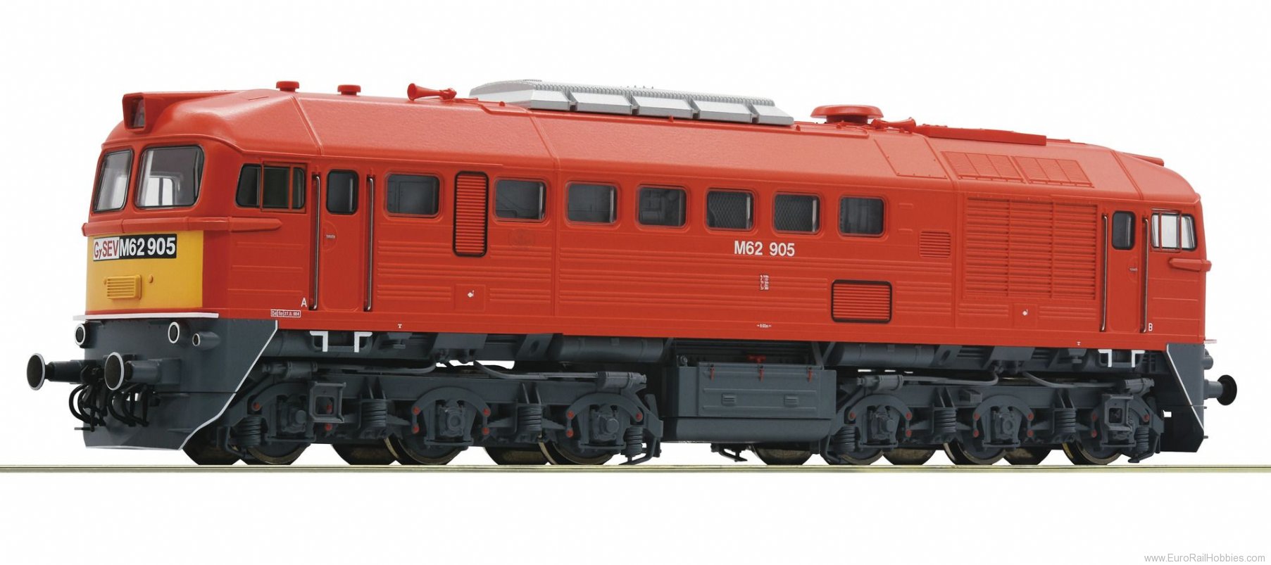 Roco 73244 Diesel locomotive M62, GYSEV (DCC w/Sound)
