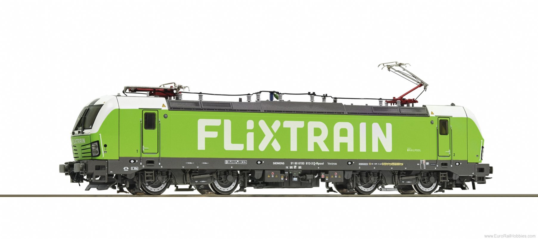 Roco 73313 FlixTrainclass 193 Electric Locomotive DCC w/