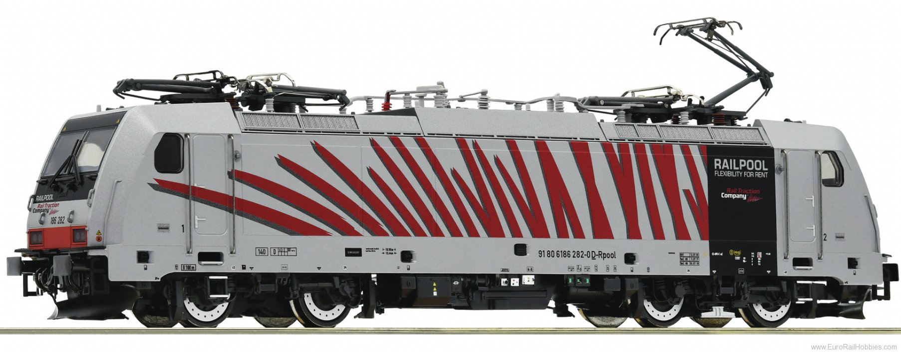Roco 73319 Electric locomotive 186 282-0, Railpool (DCC 