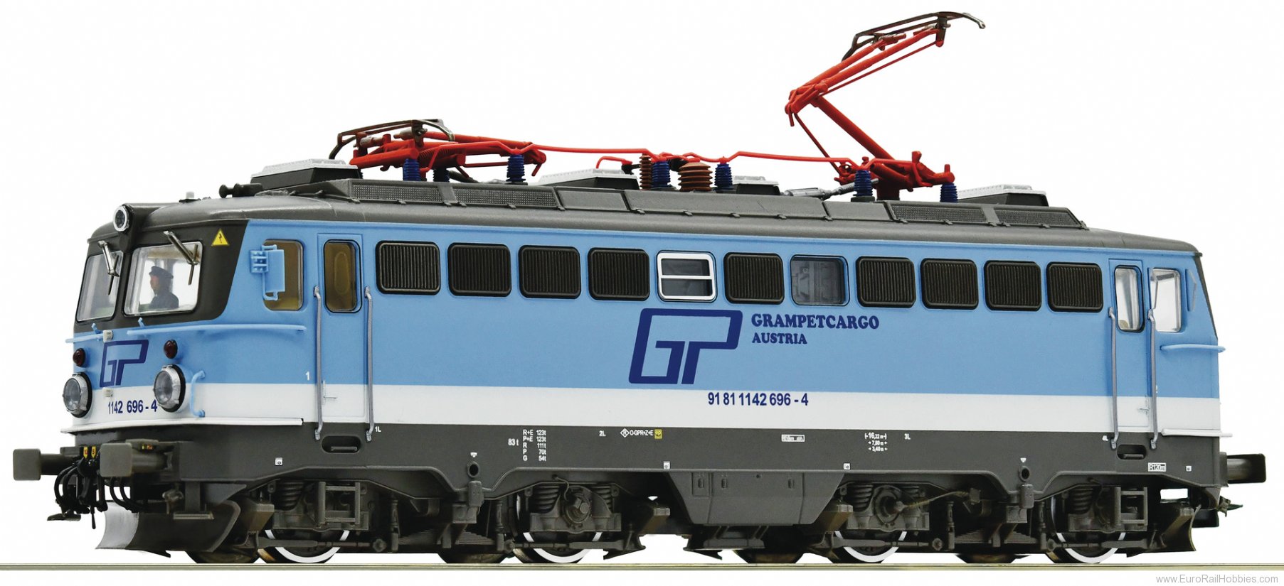 Roco 73479 Grampet Cargo Austria Electric locomotive 114