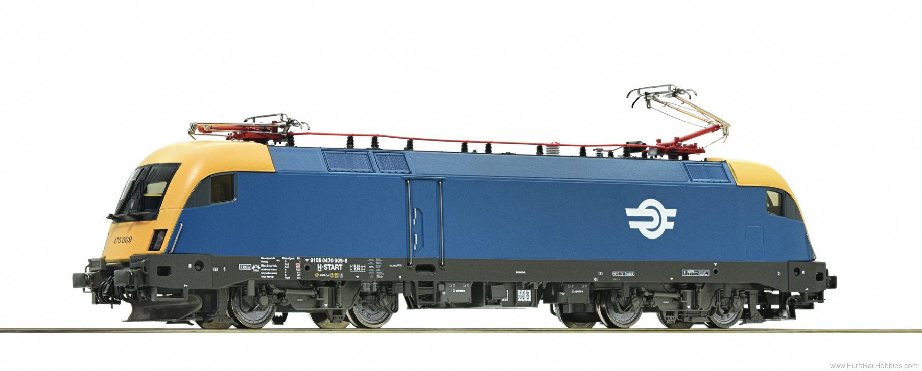 Roco 73523 MAV class 470 Electric Locomotive DCC w/Sound