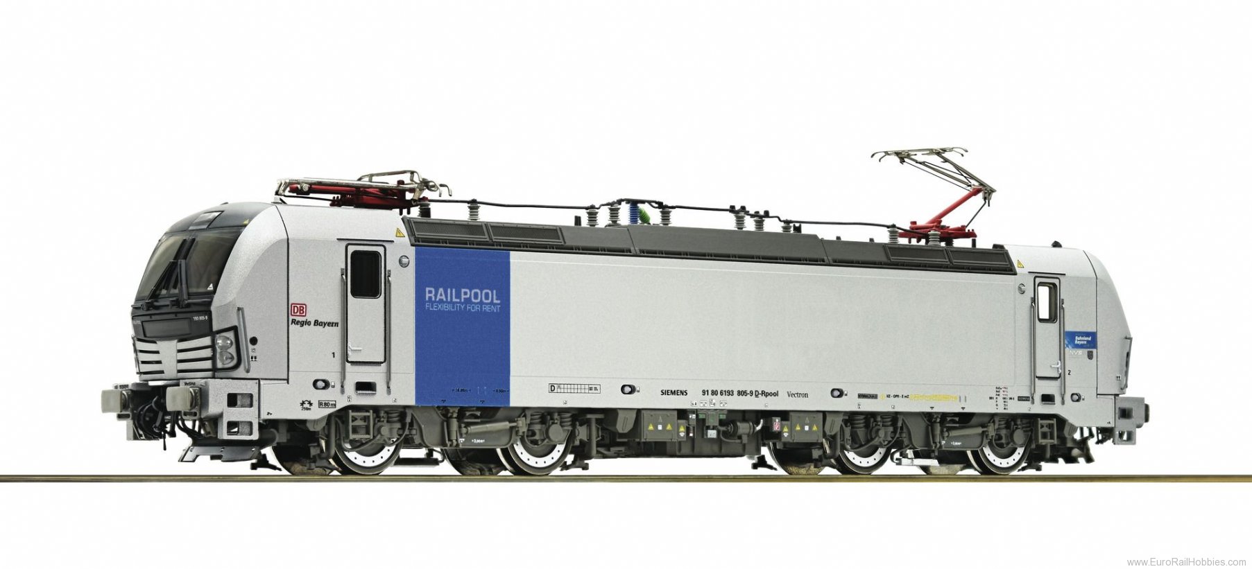 Roco 73934 Electric locomotive 193 810, Railpool (DCC w/