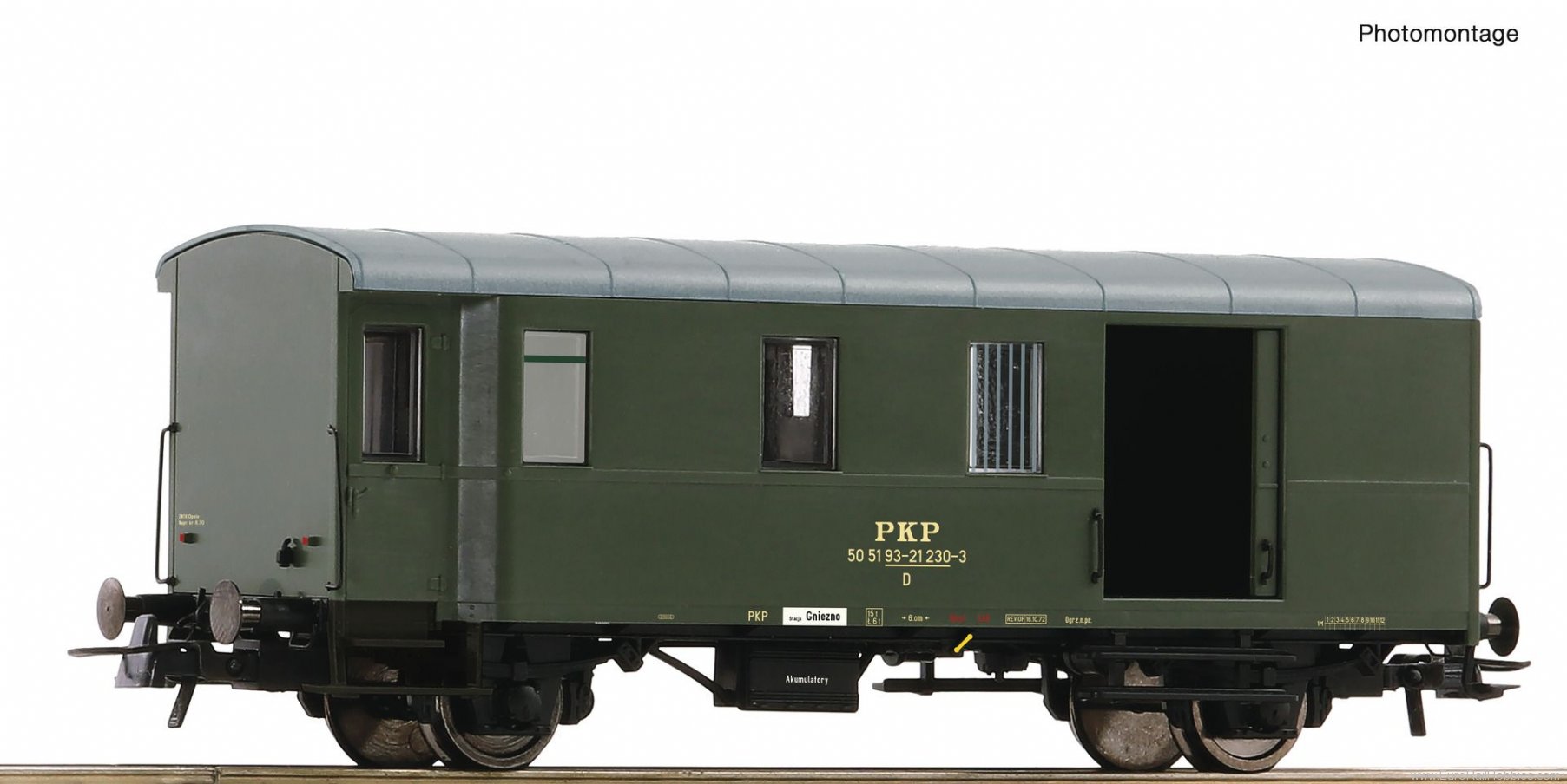 Roco 74222 Goods train baggage wagon, PKP